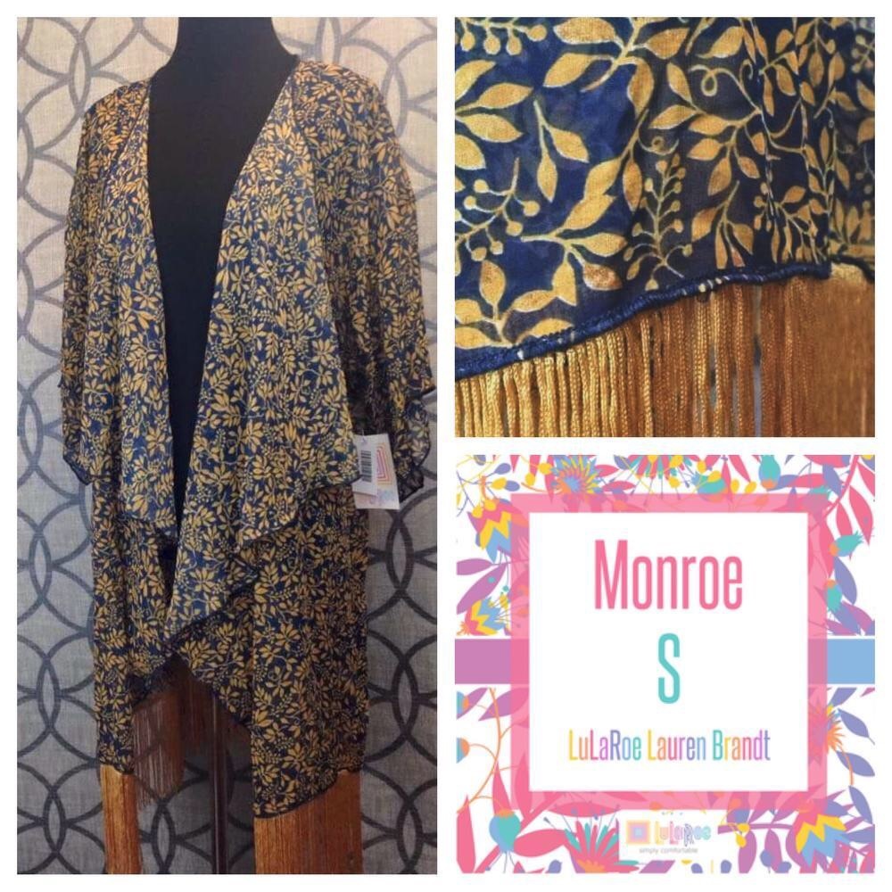 NWT!! LuLaRoe Monroe Kimono Size S!